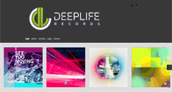 Desktop Screenshot of deepliferecords.com